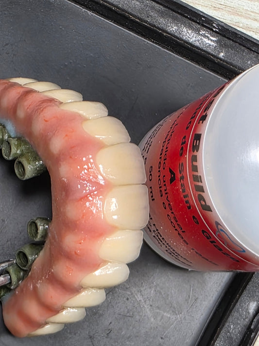 Fast Build, Liquido Do Stain E Glaze ( A ) 50ml Alta Transparente